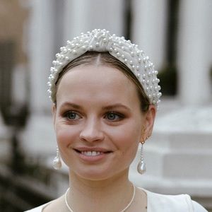 NEW Lele Sadoughi IVORY PEARL HEADBAND